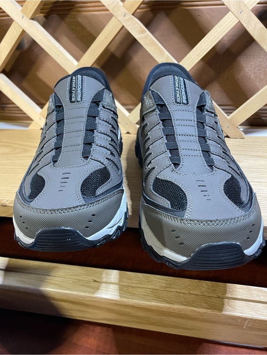 NIB Men’s Sz 12 extra wide Skechers /Athletic Slip-On Sneakers / Hands Free /BRN main image 4